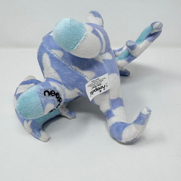 2007 Neopets Cloud Shoyru Plush 7" Blue White Winged Dragon Stuffed Animal Toy - Picture 7 of 10